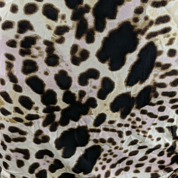 J. Lo Animal Print Ruched Sides 3/4 Sleeve Dress - Picture 3 of 17